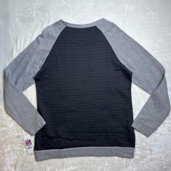 NWT NFL Team Apparel Denver Broncos Sweatshirt Womens XL Lightweight Football - Picture 3 of 6